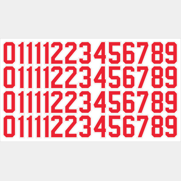 Team Set of Numbers Thumbnail