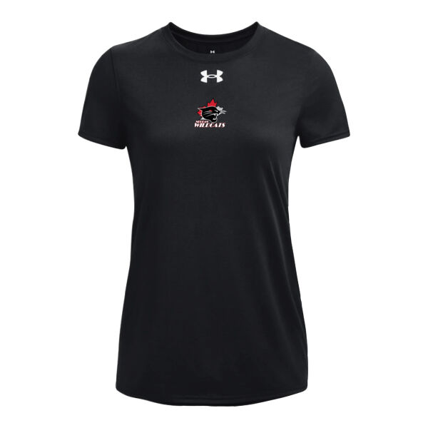 UA Women's Small Logo Printed Team Tech T-Shirt Thumbnail