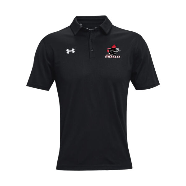 UA Men's Small Logo Printed Tech SS Polo Thumbnail