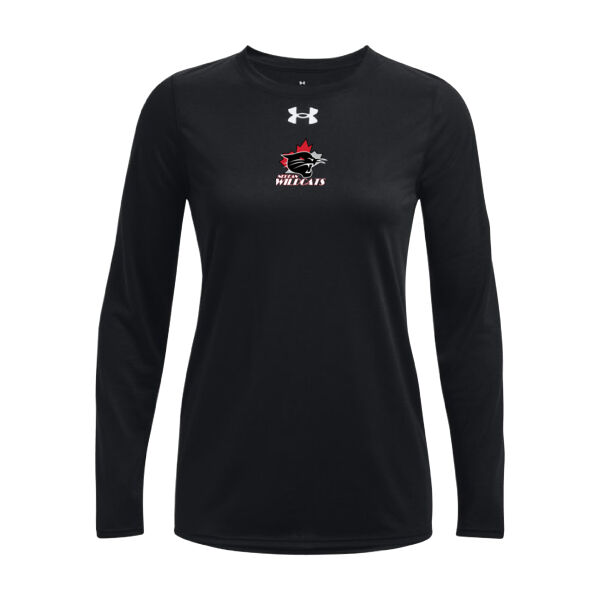 UA Women's Small Logo Printed Team Tech Long Sleeve Thumbnail