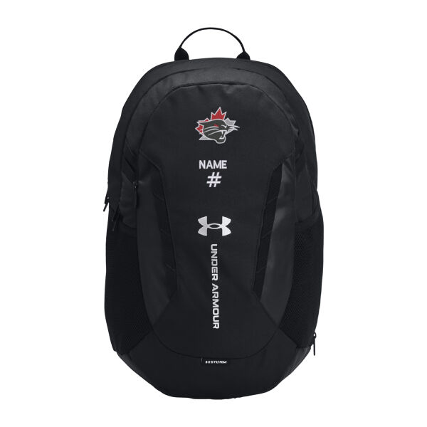 UA Icon Embroidered Hustle 6.0 Backpack Thumbnail