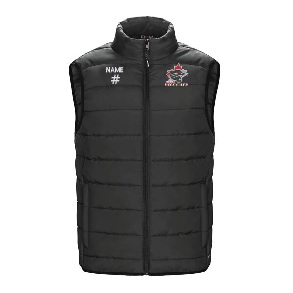 Chill Men's Small Logo Embroidered Puffy Vest Thumbnail
