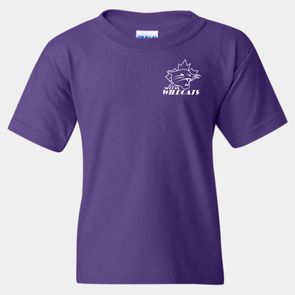 Gildan Youth Small Paint it Purple Printed T-Shirt Thumbnail