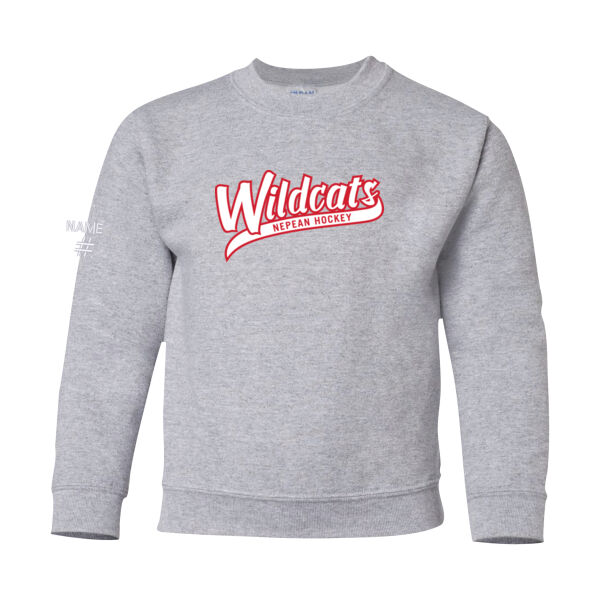 Gildan Youth Printed Crewneck Thumbnail