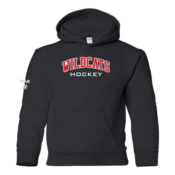Gildan Youth Hockey Twill Hoodie Thumbnail