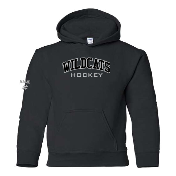 Gildan Youth Hockey Twill Hoodie Thumbnail