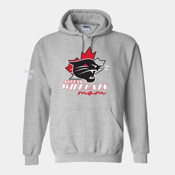 Wildcats Mom Gildan Unisex Printed Hoodie Thumbnail